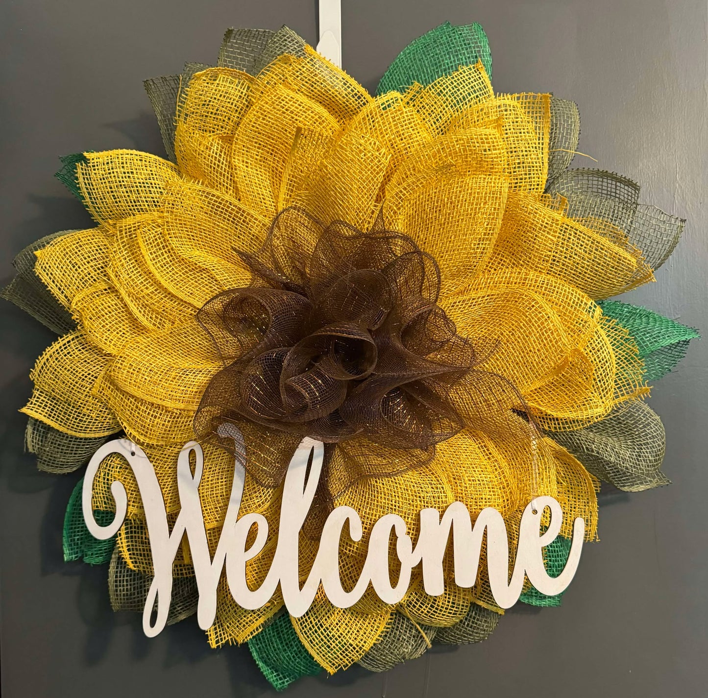 Large Sunflower Wreath