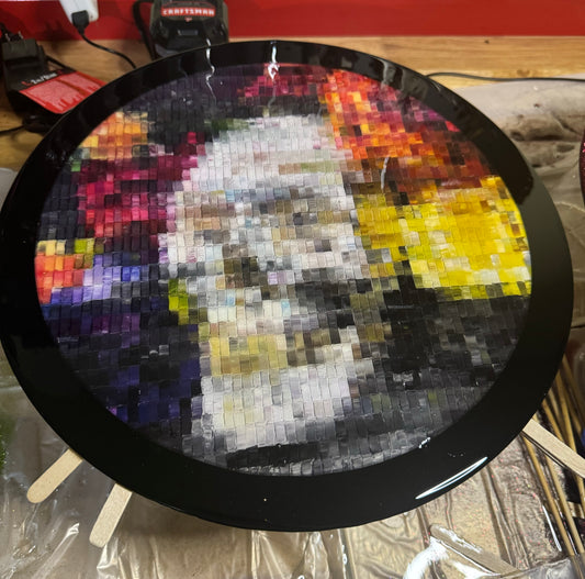 Skull Mosaic Wall Art