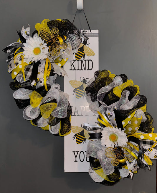 Bee Wreath